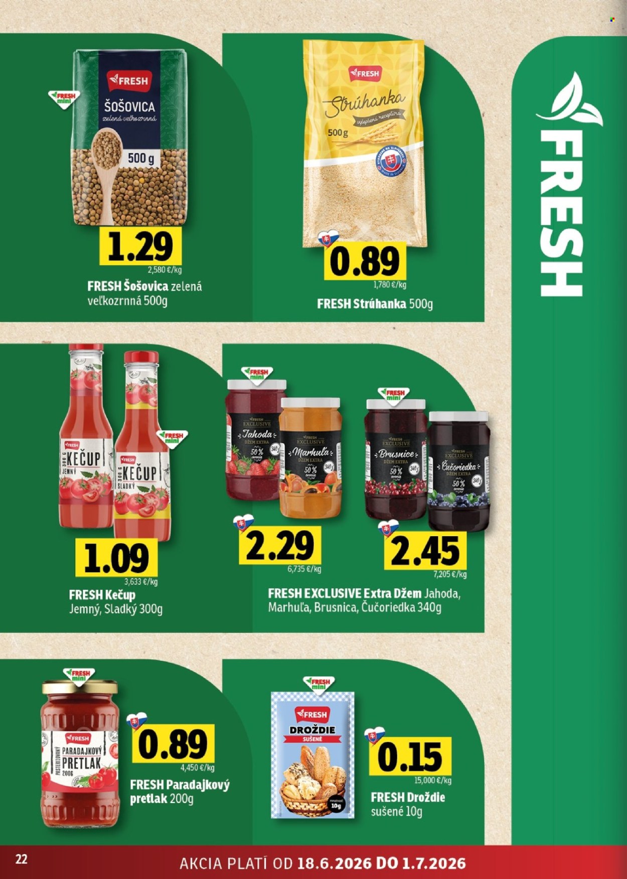 Leták FRESH - 18.6.2026 - 1.7.2026. Strana 22