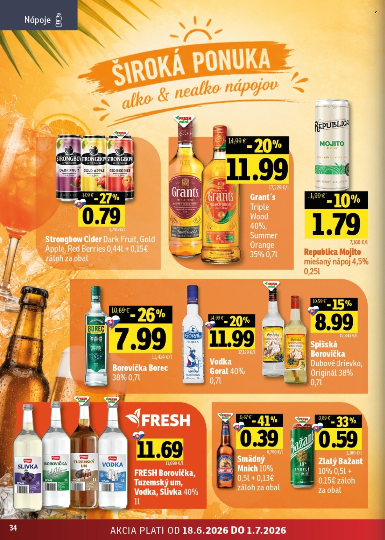 Leták FRESH - 18.6.2026 - 1.7.2026. Strana 34