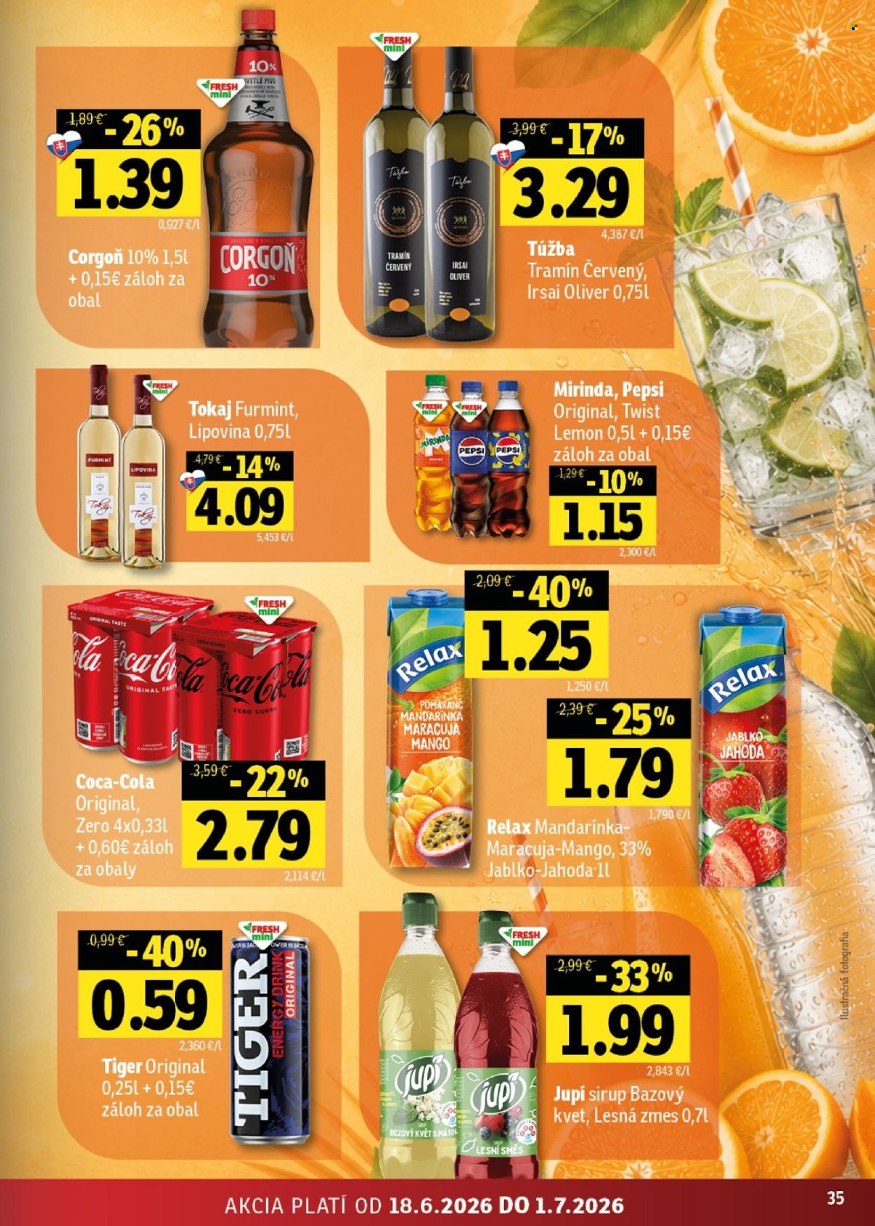 Leták FRESH - 18.6.2026 - 1.7.2026. Strana 35
