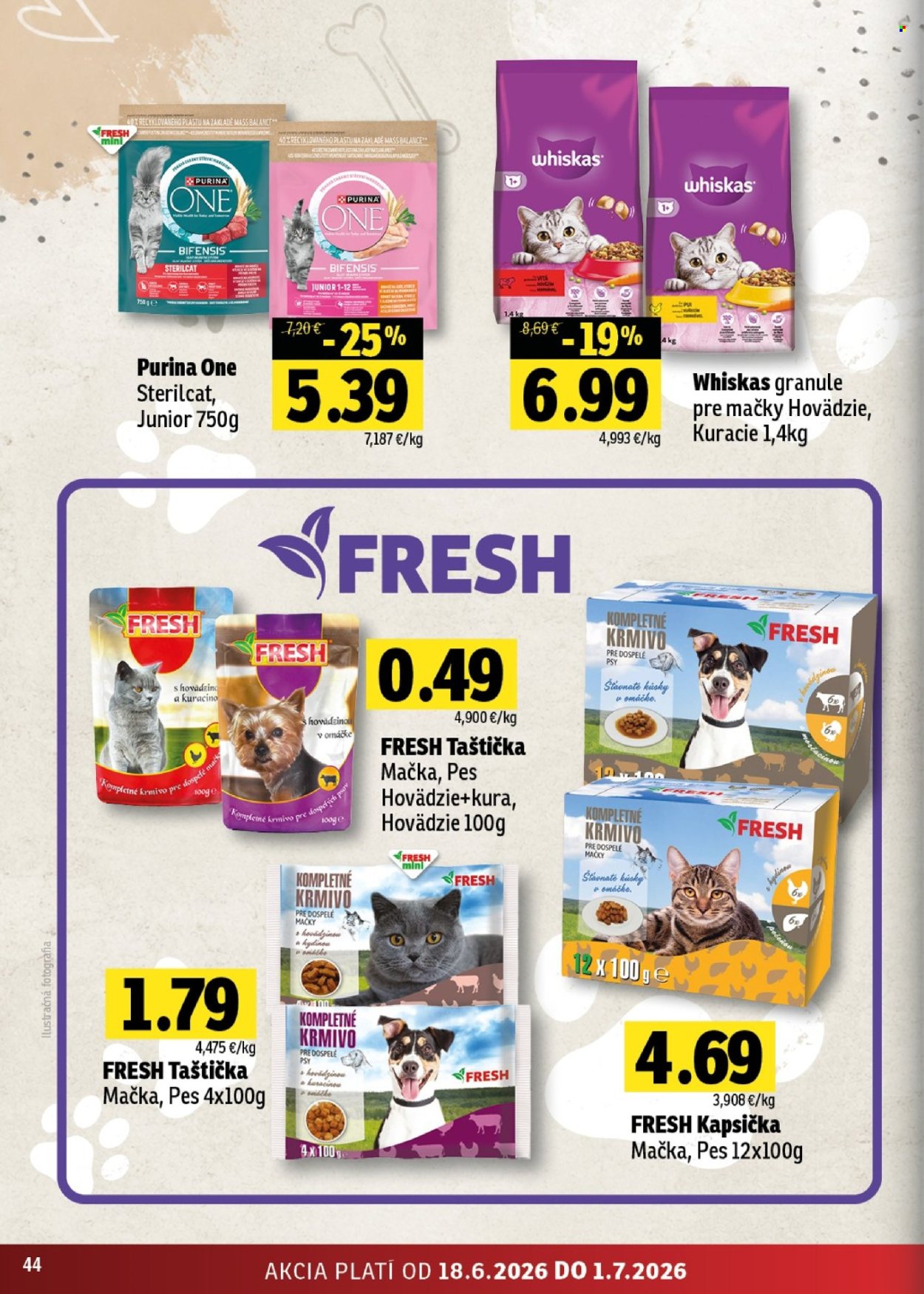 Leták FRESH - 18.6.2026 - 1.7.2026. Strana 44