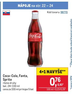 Coca-Cola, Fanta, Sprite