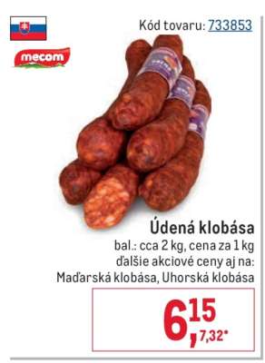 Údená klobása