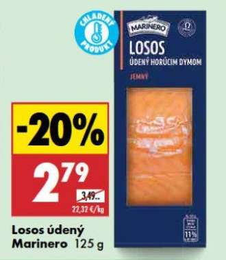 Losos údený Marinero 125 g
