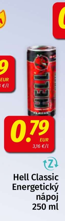 Hell Classic Energetický nápoj 250 ml