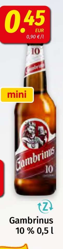 Gambrinus 10 0,5 l