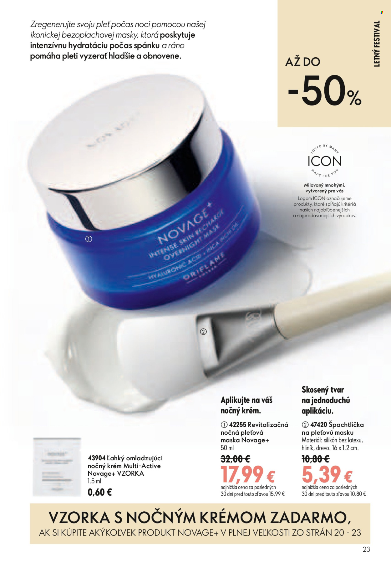 Leták Oriflame - 8.7.2026 - 28.7.2026. Strana 23