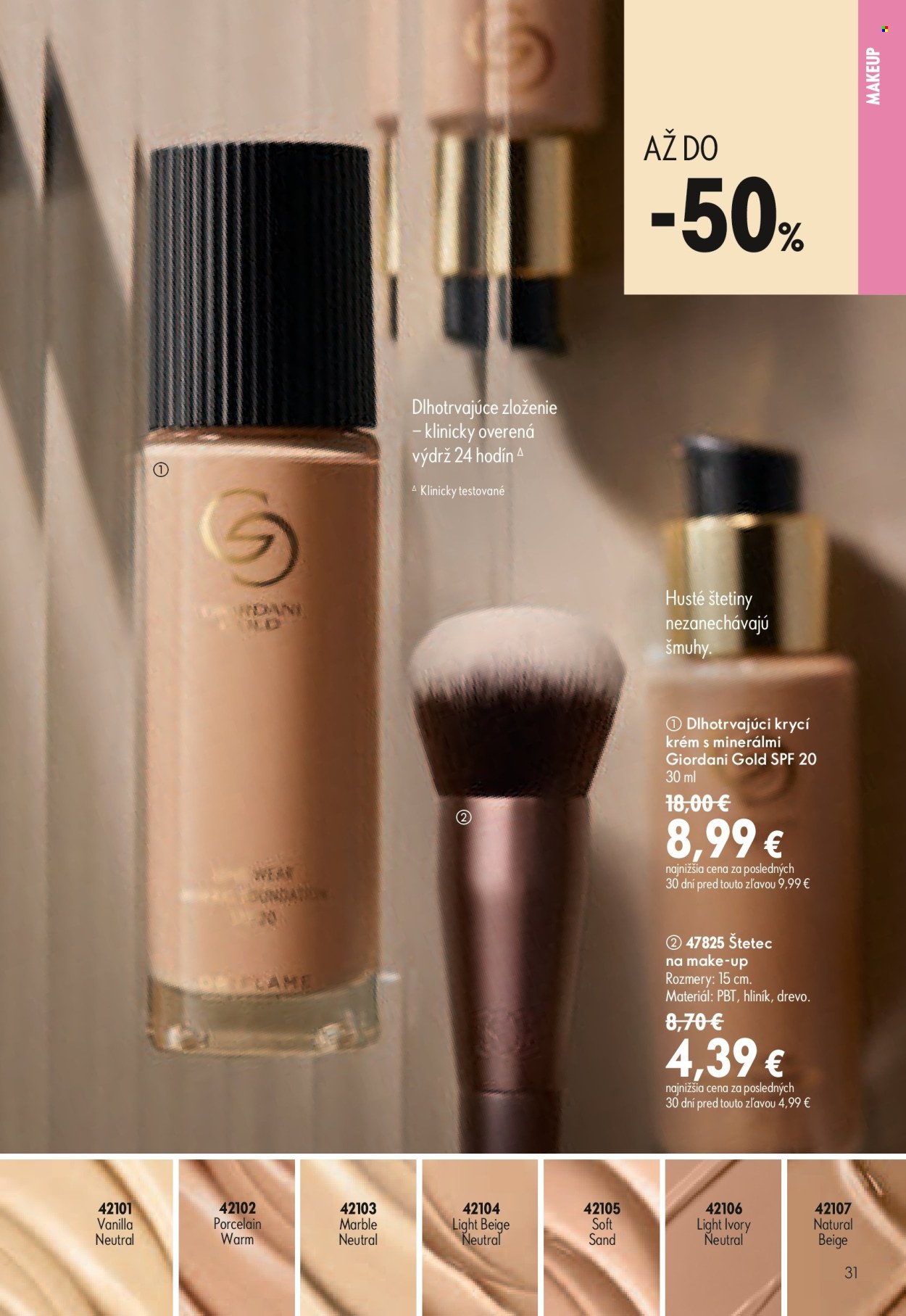 Leták Oriflame - 8.7.2026 - 28.7.2026. Strana 31