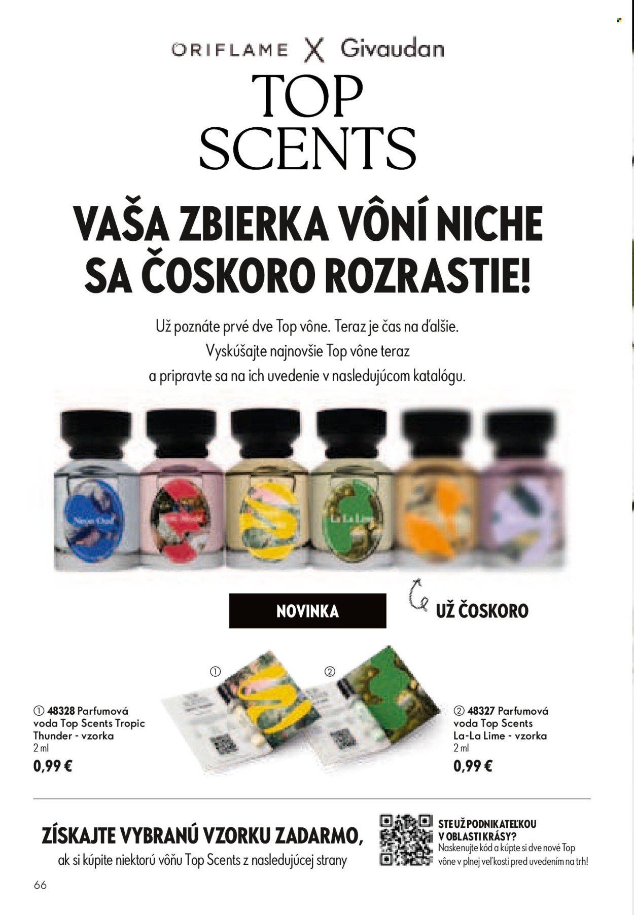 Leták Oriflame - 8.7.2026 - 28.7.2026. Strana 66