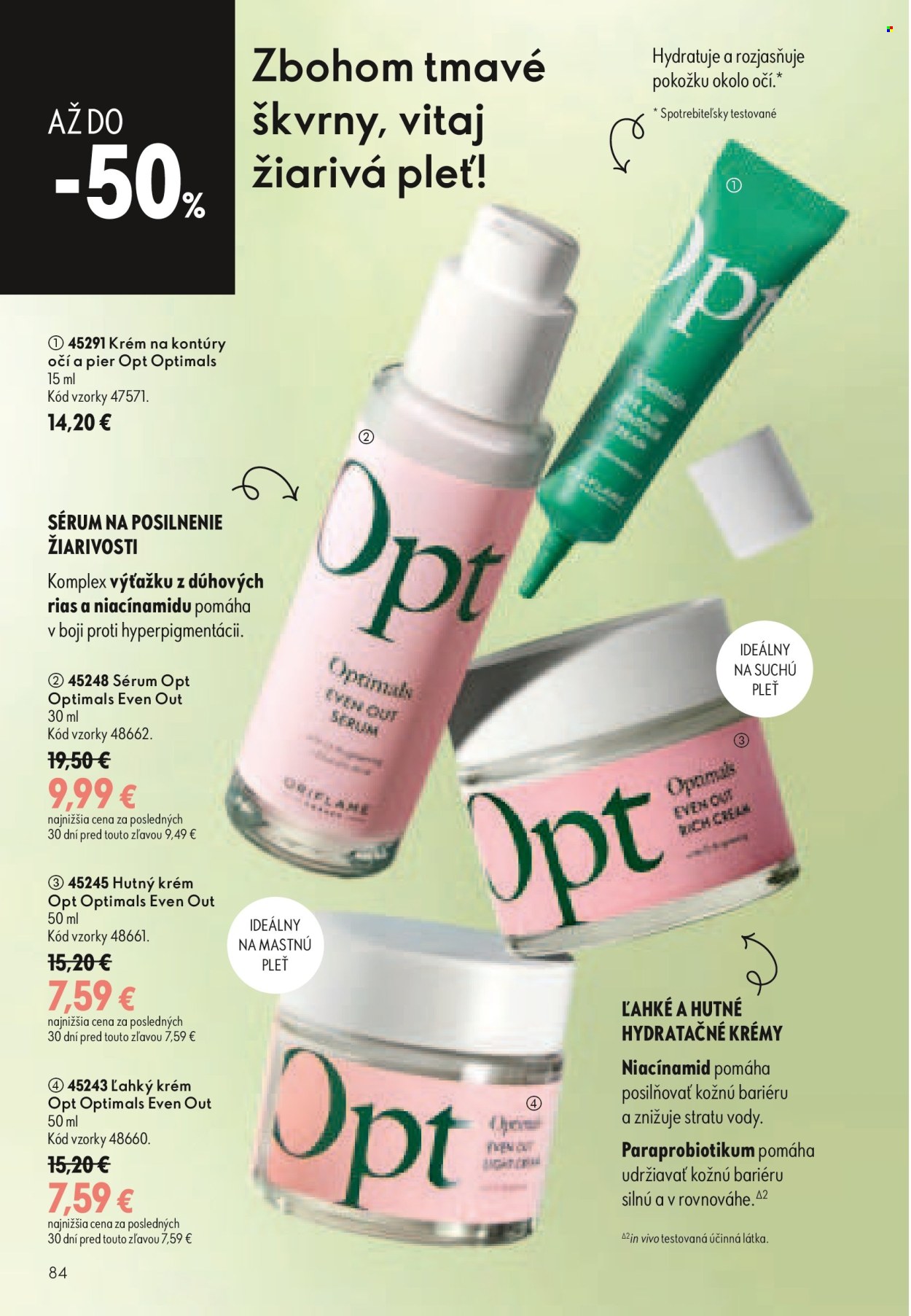 Leták Oriflame - 8.7.2026 - 28.7.2026. Strana 84