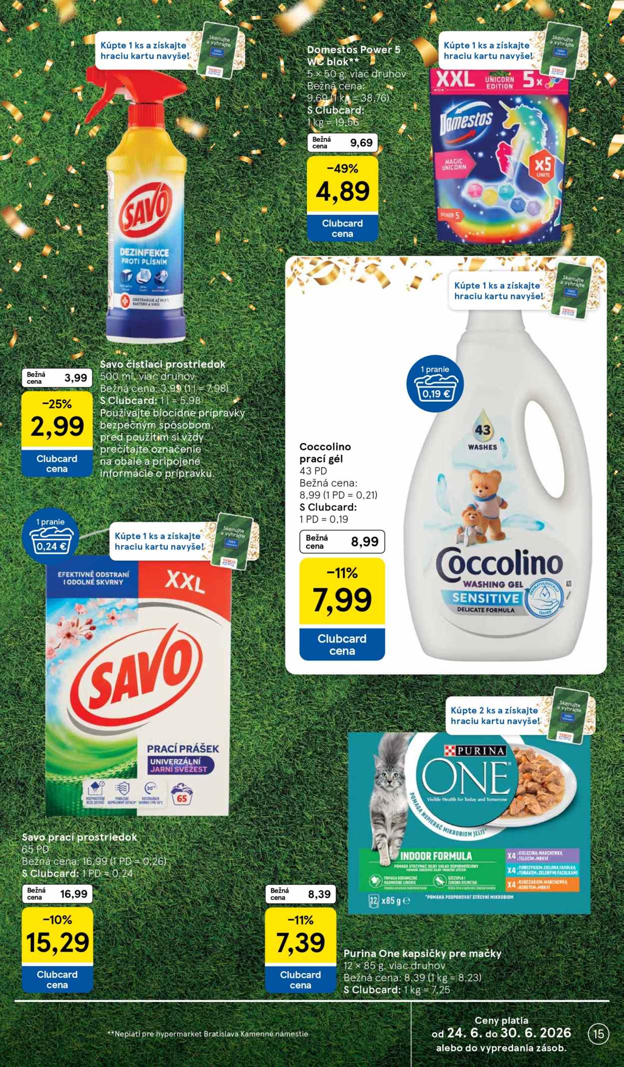 Leták TESCO - 24.6.2026 - 30.6.2026. Strana 15
