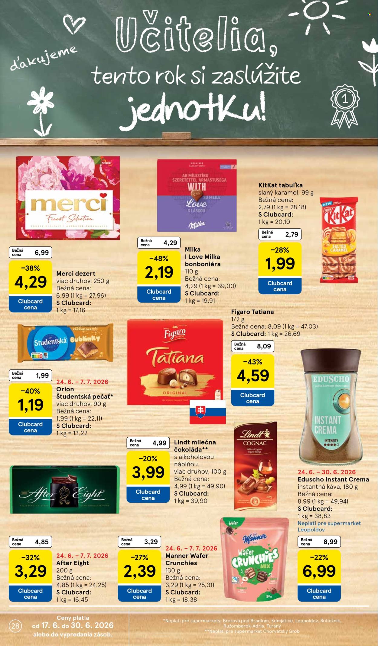 Leták TESCO supermarket - 24.6.2026 - 30.6.2026. Strana 28