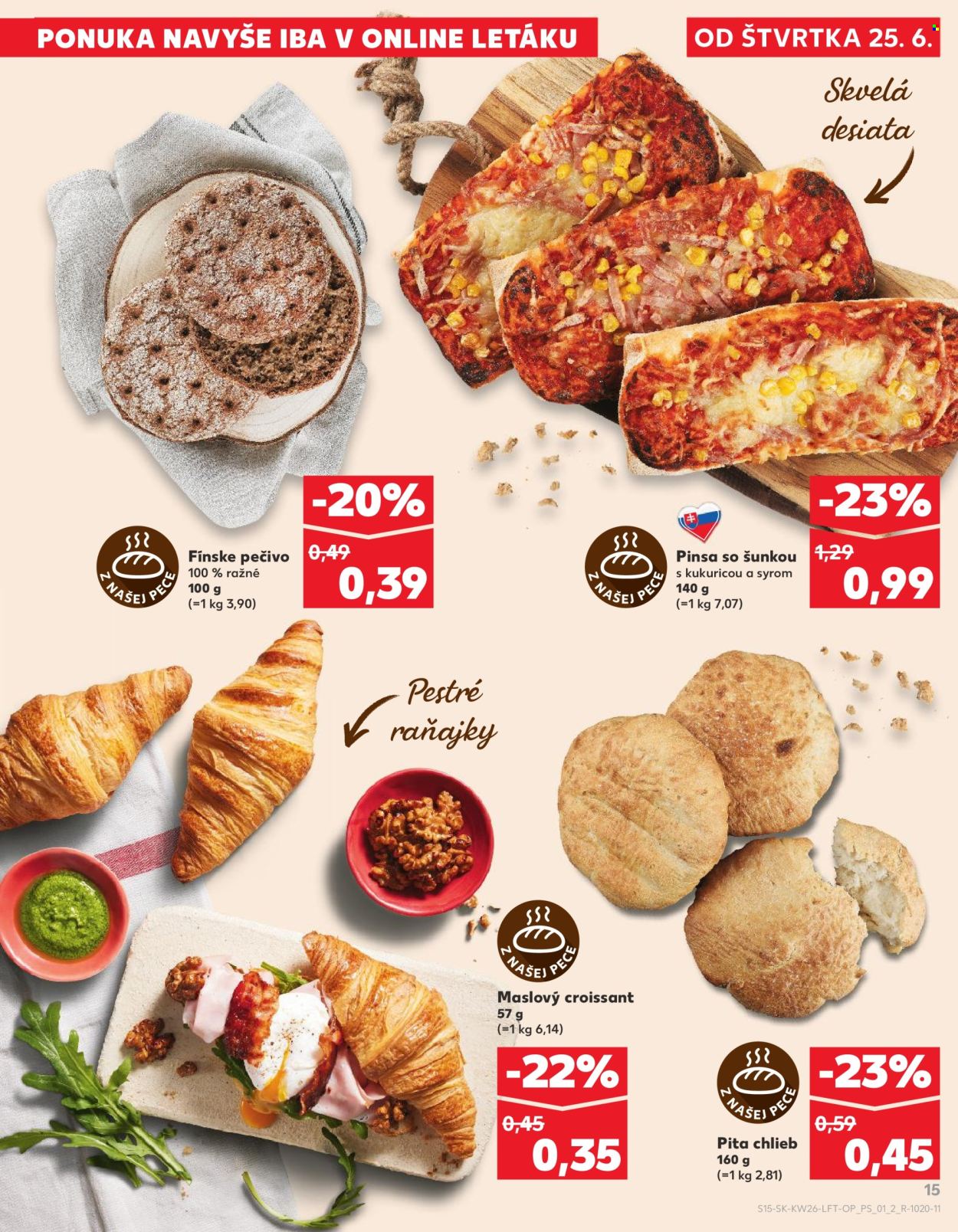 Leták Kaufland - 25.6.2026 - 1.7.2026. Strana 15