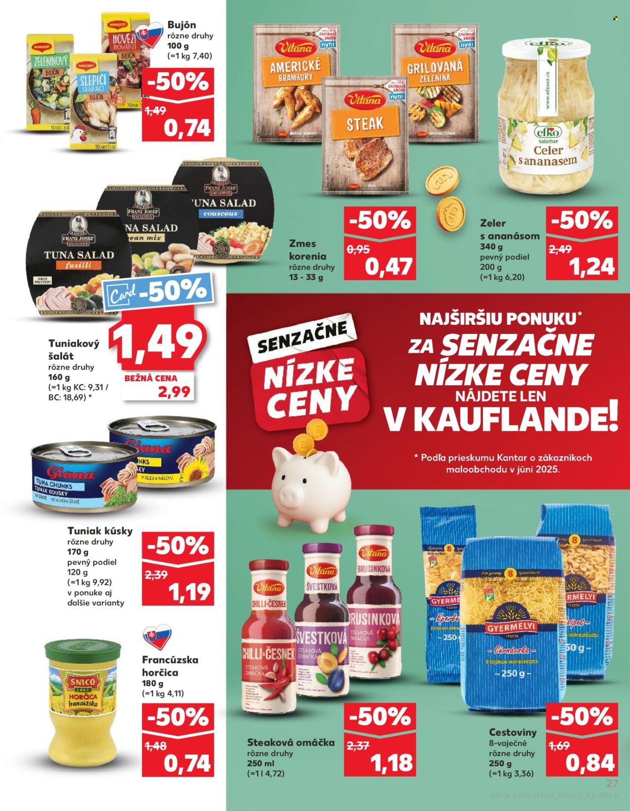 Leták Kaufland - 25.6.2026 - 1.7.2026. Strana 27