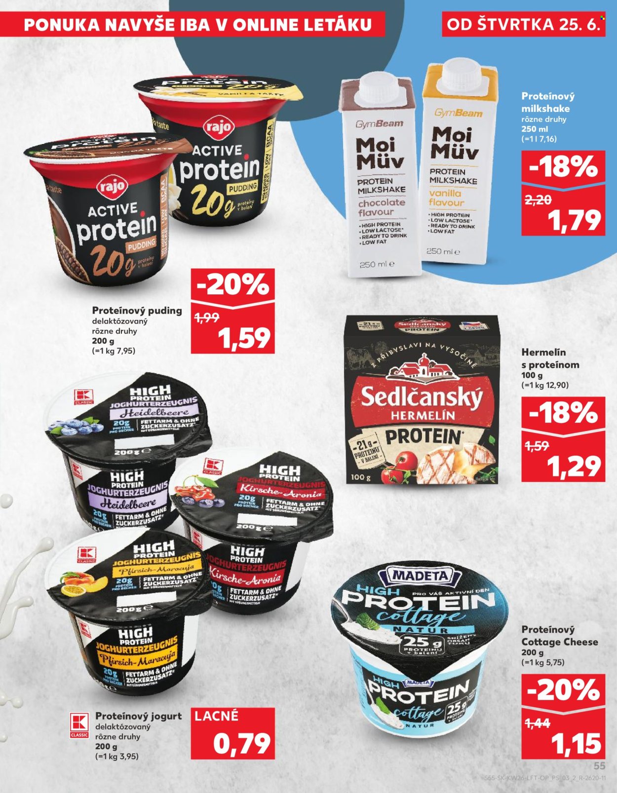 Leták Kaufland - 25.6.2026 - 1.7.2026. Strana 55