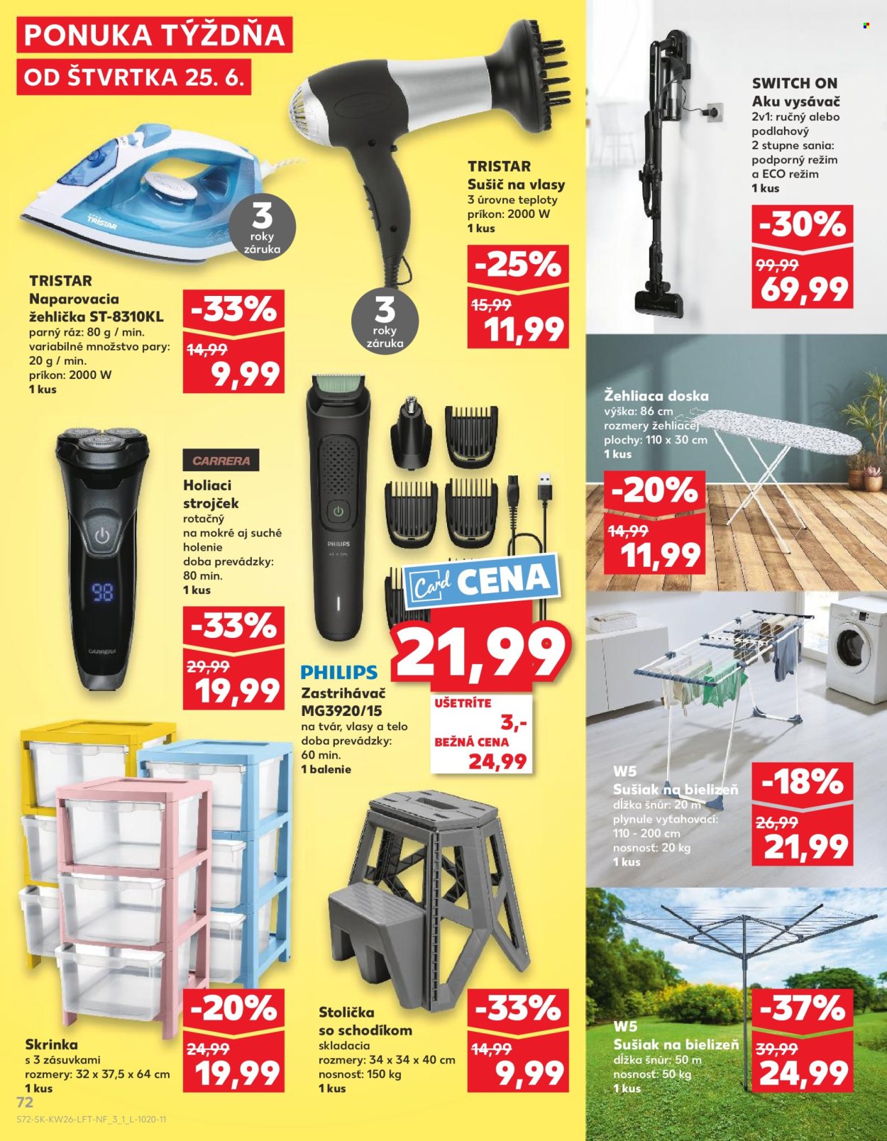 Leták Kaufland - 25.6.2026 - 1.7.2026. Strana 72