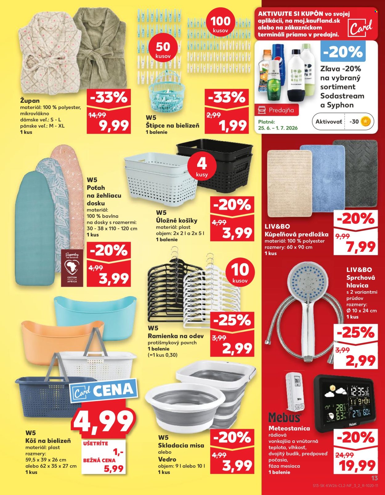 Leták Kaufland - 25.6.2026 - 1.7.2026. Strana 13