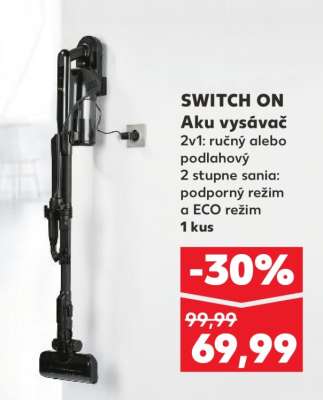 SWITCH ON Aku vysávač