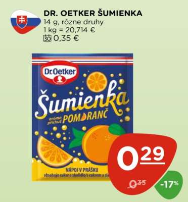 DR.OETKER Šumienka