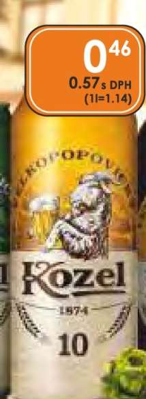 Kozel 10%