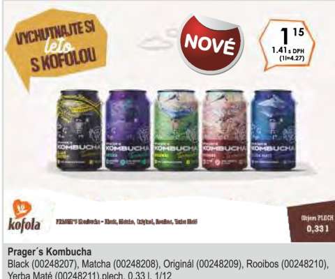 Prager's kombucha