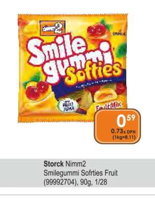 Smilegummi Softies Fruit