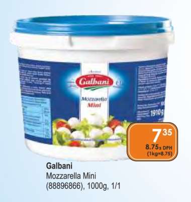 Galbani mozzarella mini