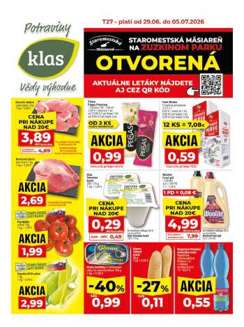 Leták Klas - 29.6.2026 - 5.7.2026.