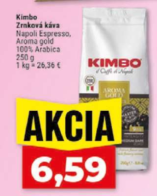 Kimbo Zrnková káva