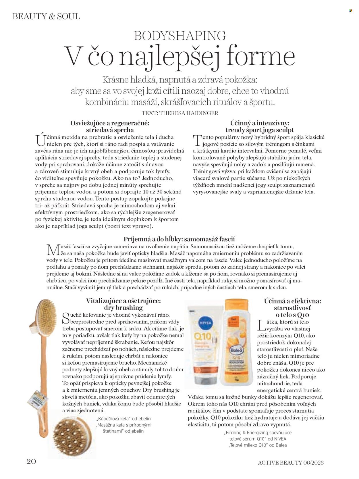 Leták dm drogerie. Strana 20