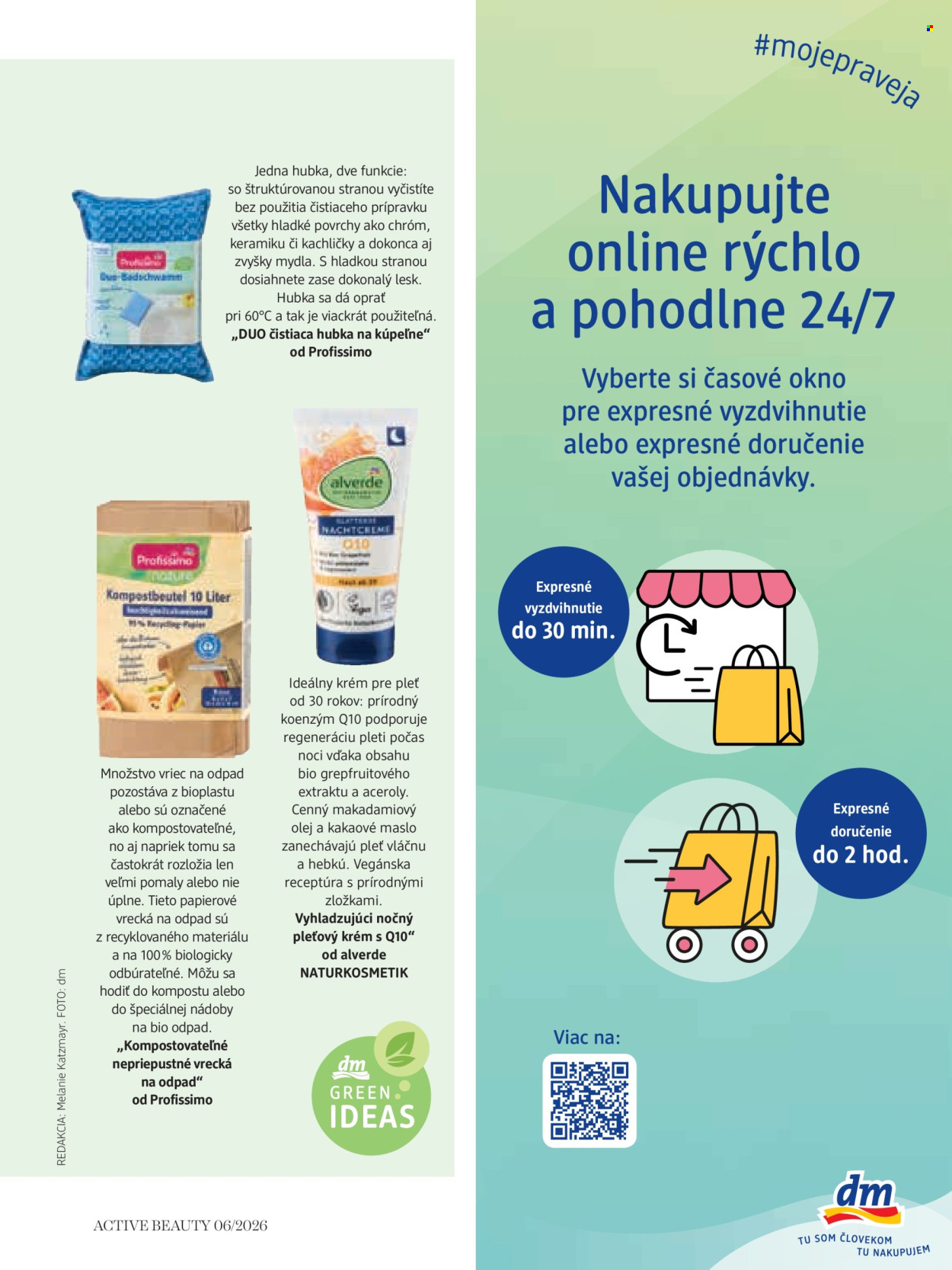 Leták dm drogerie. Strana 65