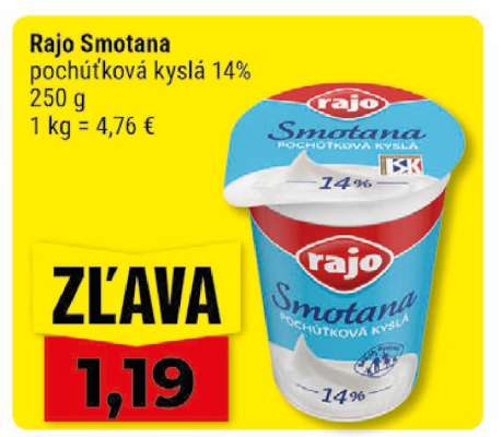 Rajo smotana