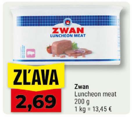 Zwan Luncheon meat