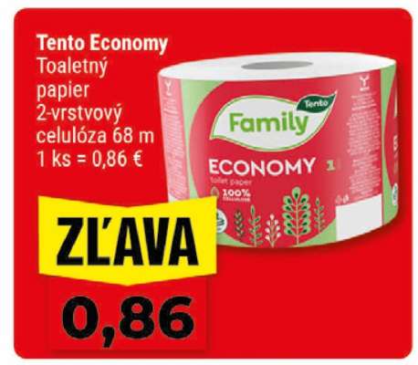 Tento Economy toaletný papier