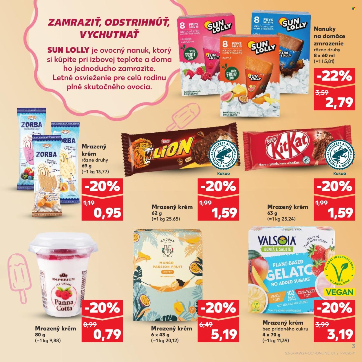 Leták Kaufland - 1.7.2026 - 31.7.2026. Strana 3