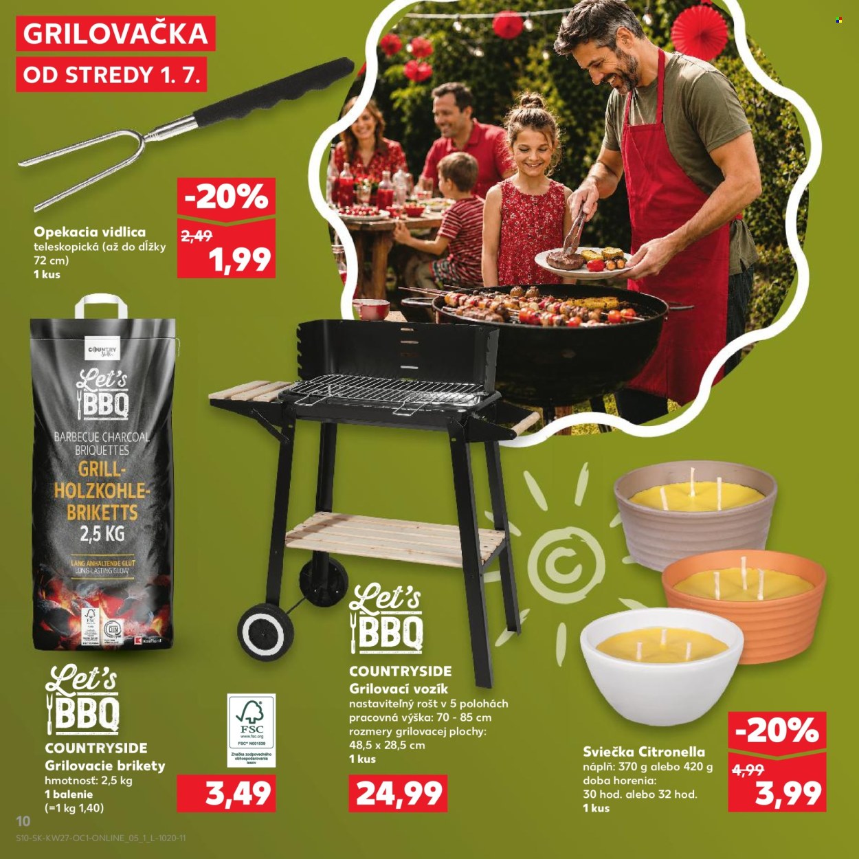 Leták Kaufland - 1.7.2026 - 31.7.2026. Strana 10
