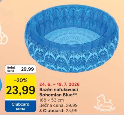 Bazén nafukovací Bohemian Blue**