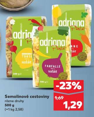 Semolinové cestoviny