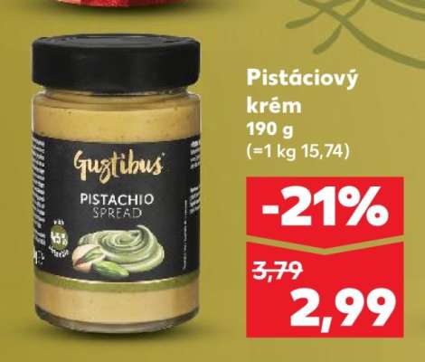 Pistáciový krém