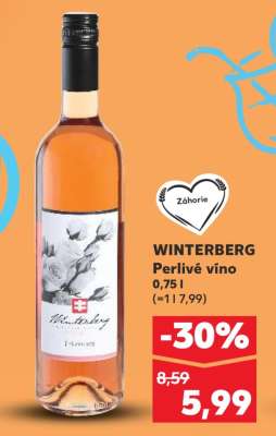 WINTERBERG Perlivé víno 0,75 l