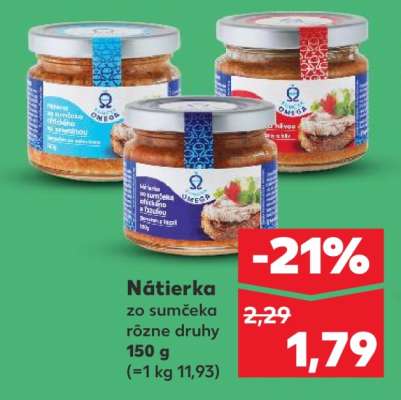 Nátierka zo sumčeka rôzne druhy