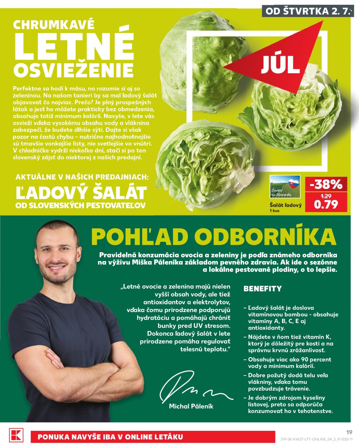 Leták Kaufland - 2.7.2026 - 8.7.2026. Strana 19