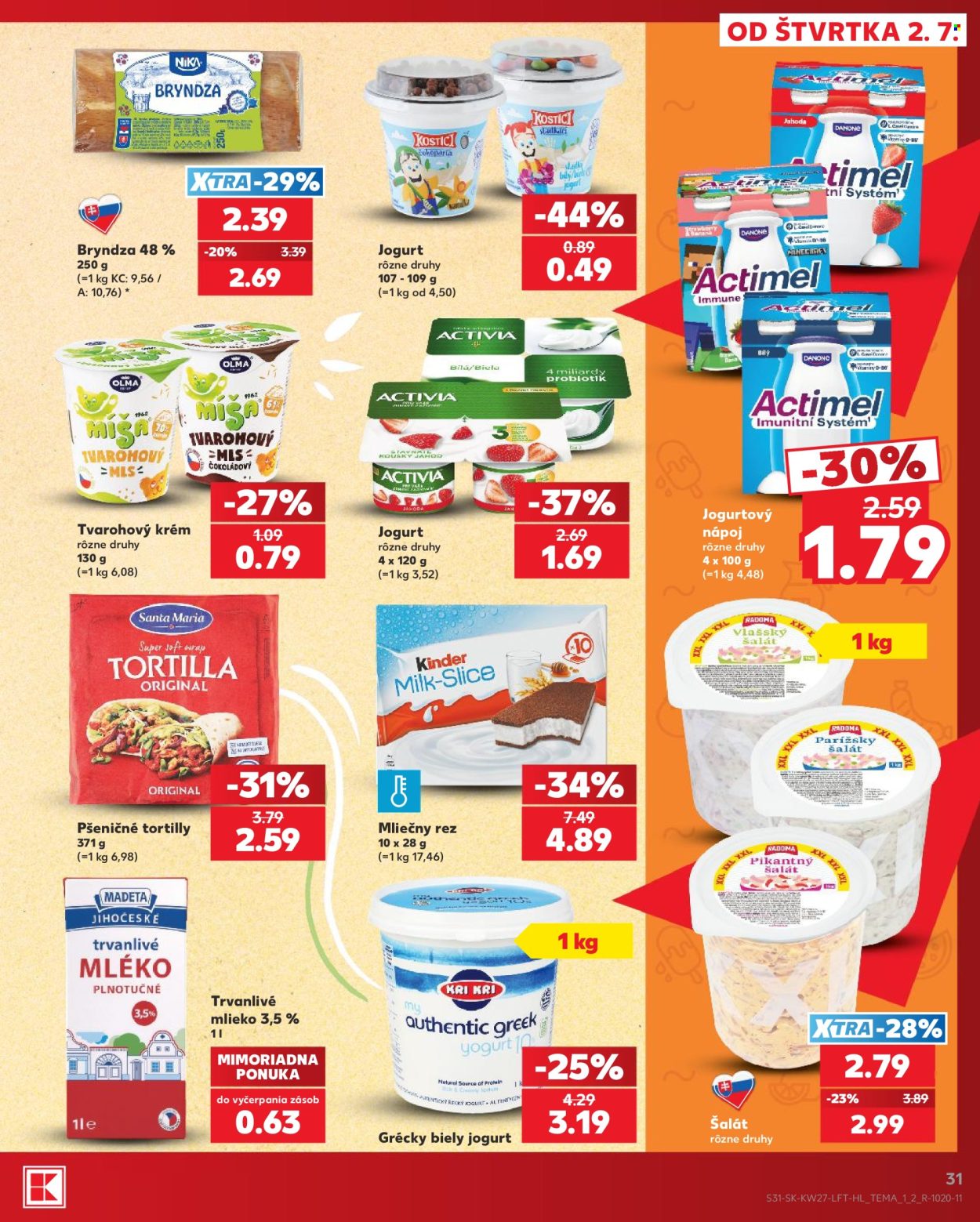 Leták Kaufland - 2.7.2026 - 8.7.2026. Strana 31
