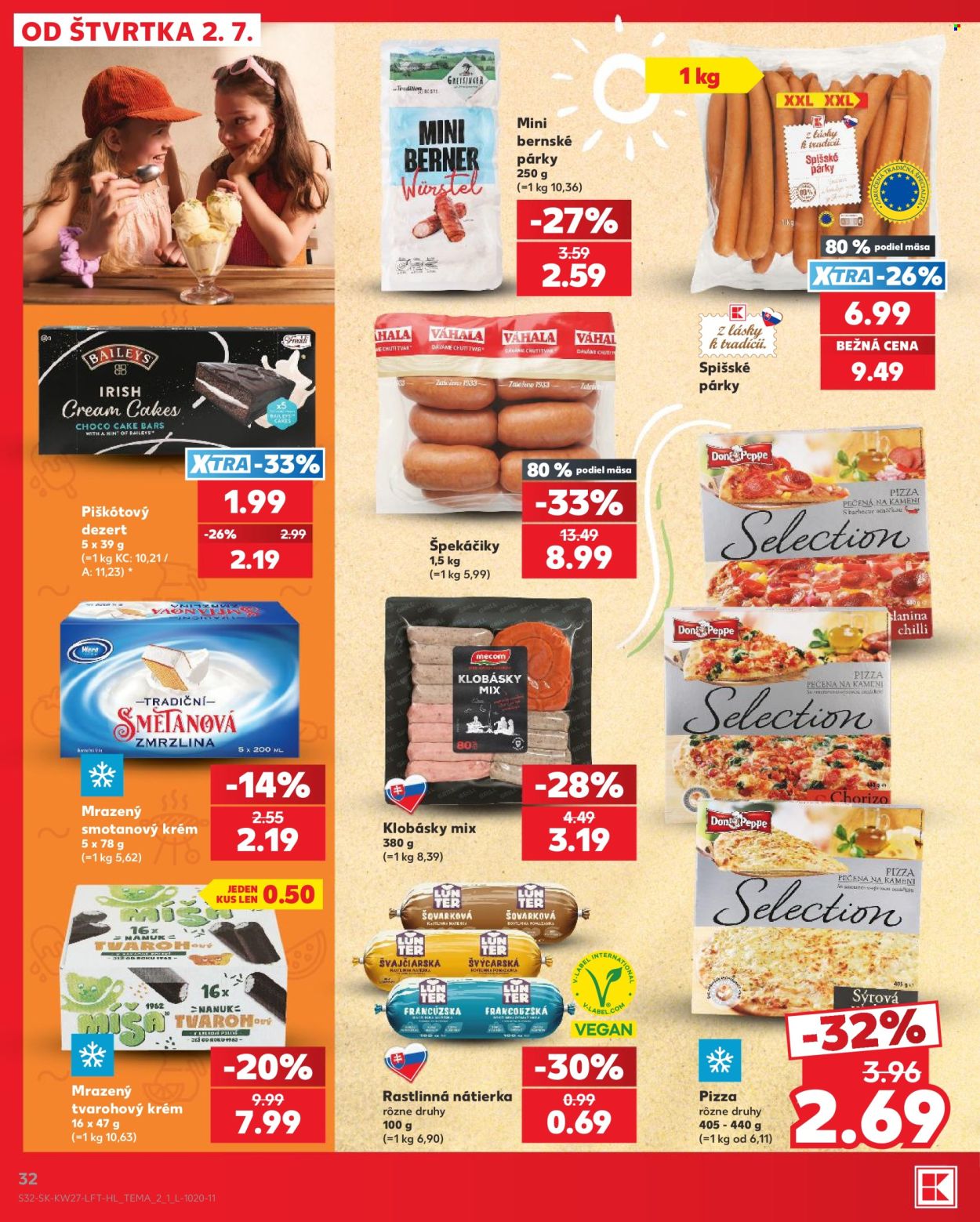 Leták Kaufland - 2.7.2026 - 8.7.2026. Strana 32