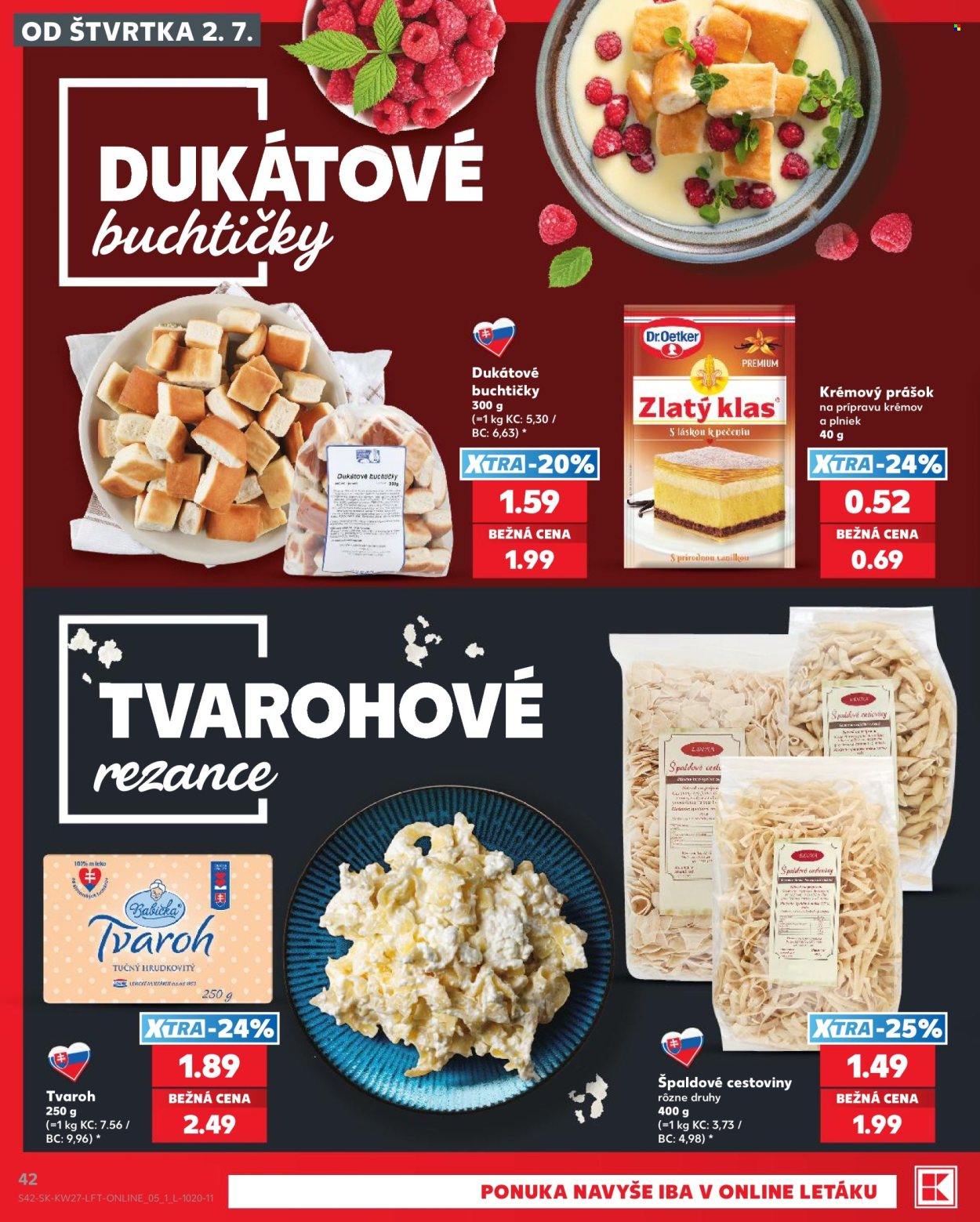 Leták Kaufland - 2.7.2026 - 8.7.2026. Strana 42