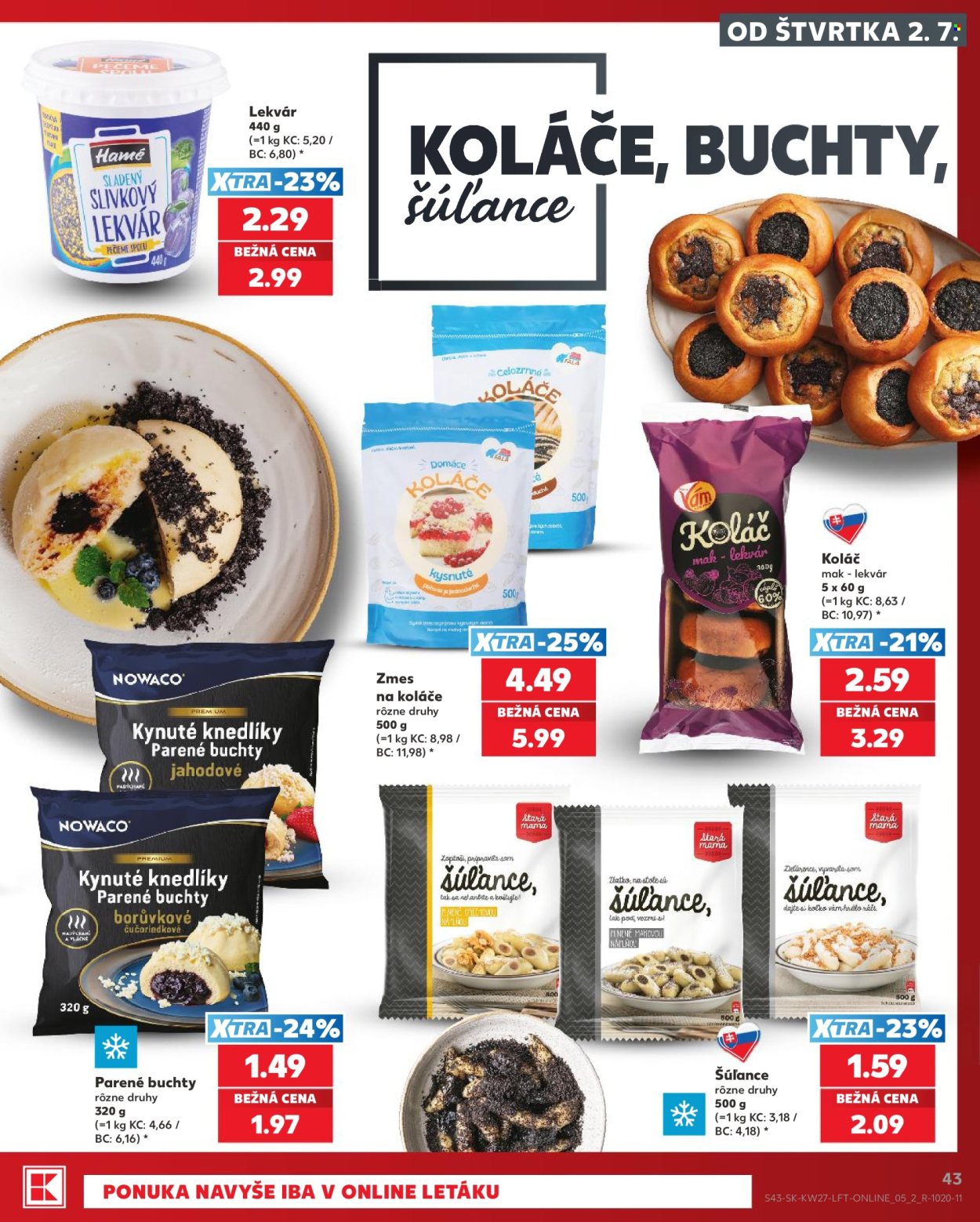 Leták Kaufland - 2.7.2026 - 8.7.2026. Strana 43