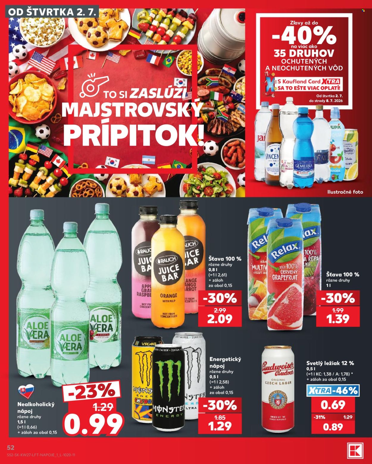Leták Kaufland - 2.7.2026 - 8.7.2026. Strana 52
