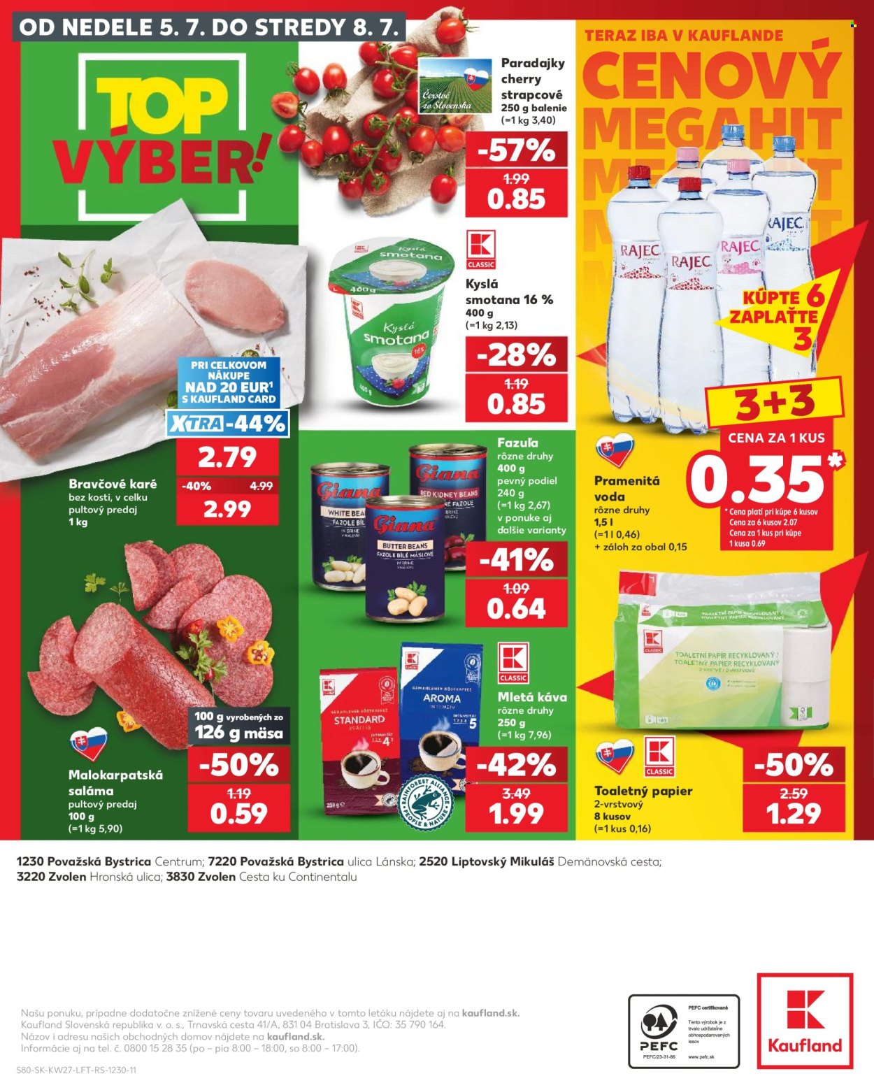 Leták Kaufland - 2.7.2026 - 8.7.2026. Strana 80