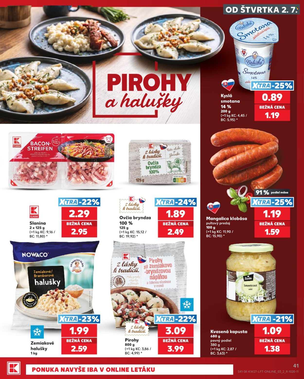 Leták Kaufland - 2.7.2026 - 8.7.2026. Strana 41