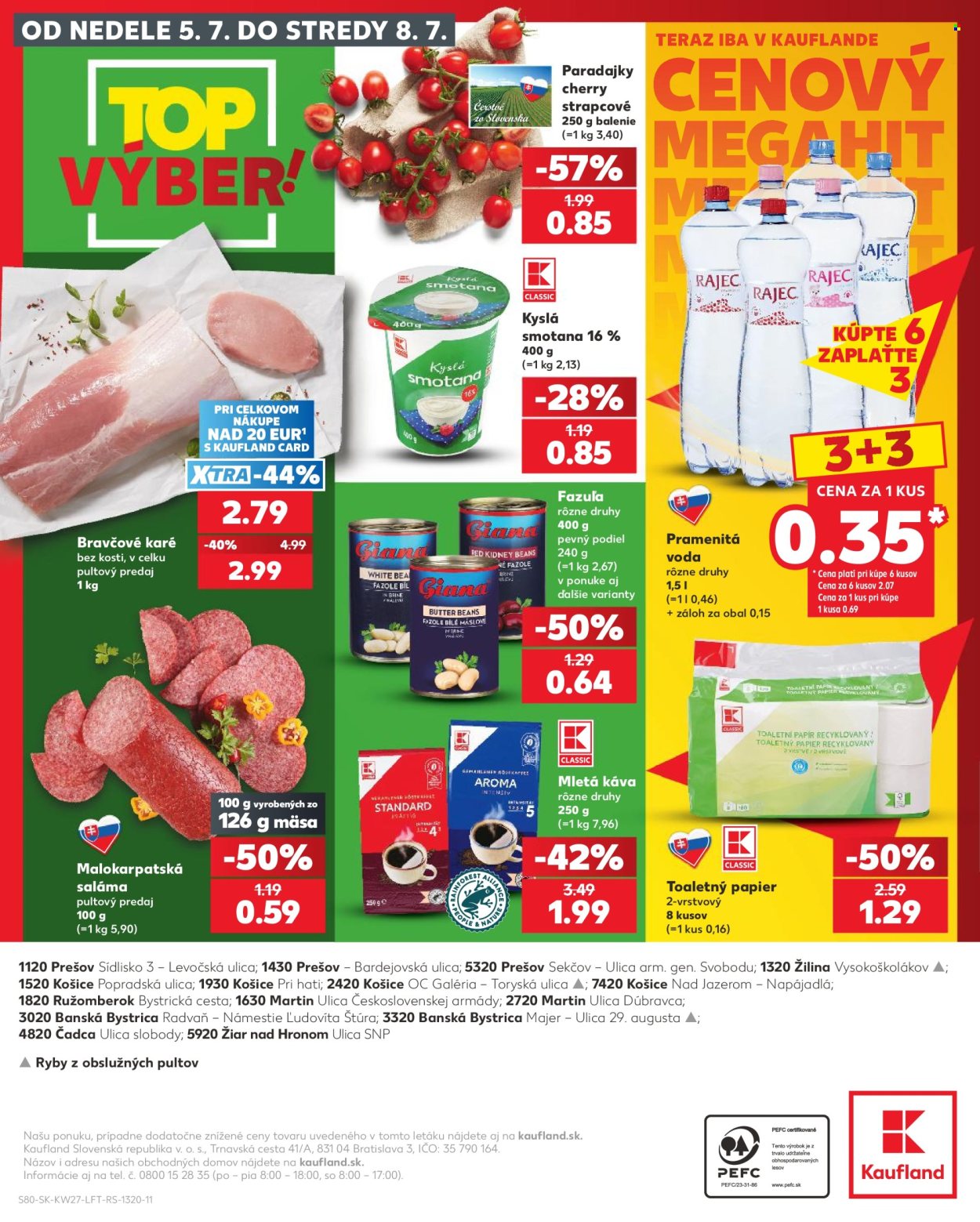 Leták Kaufland - 2.7.2026 - 8.7.2026. Strana 80