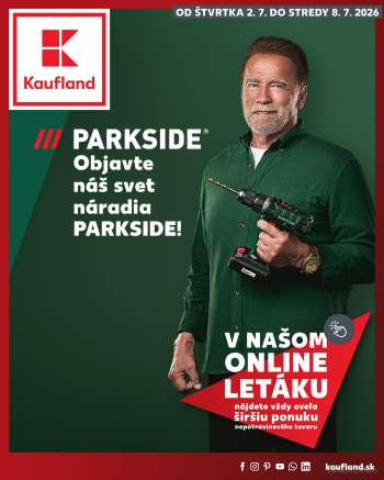 Leták Kaufland - 2.7.2026 - 8.7.2026.